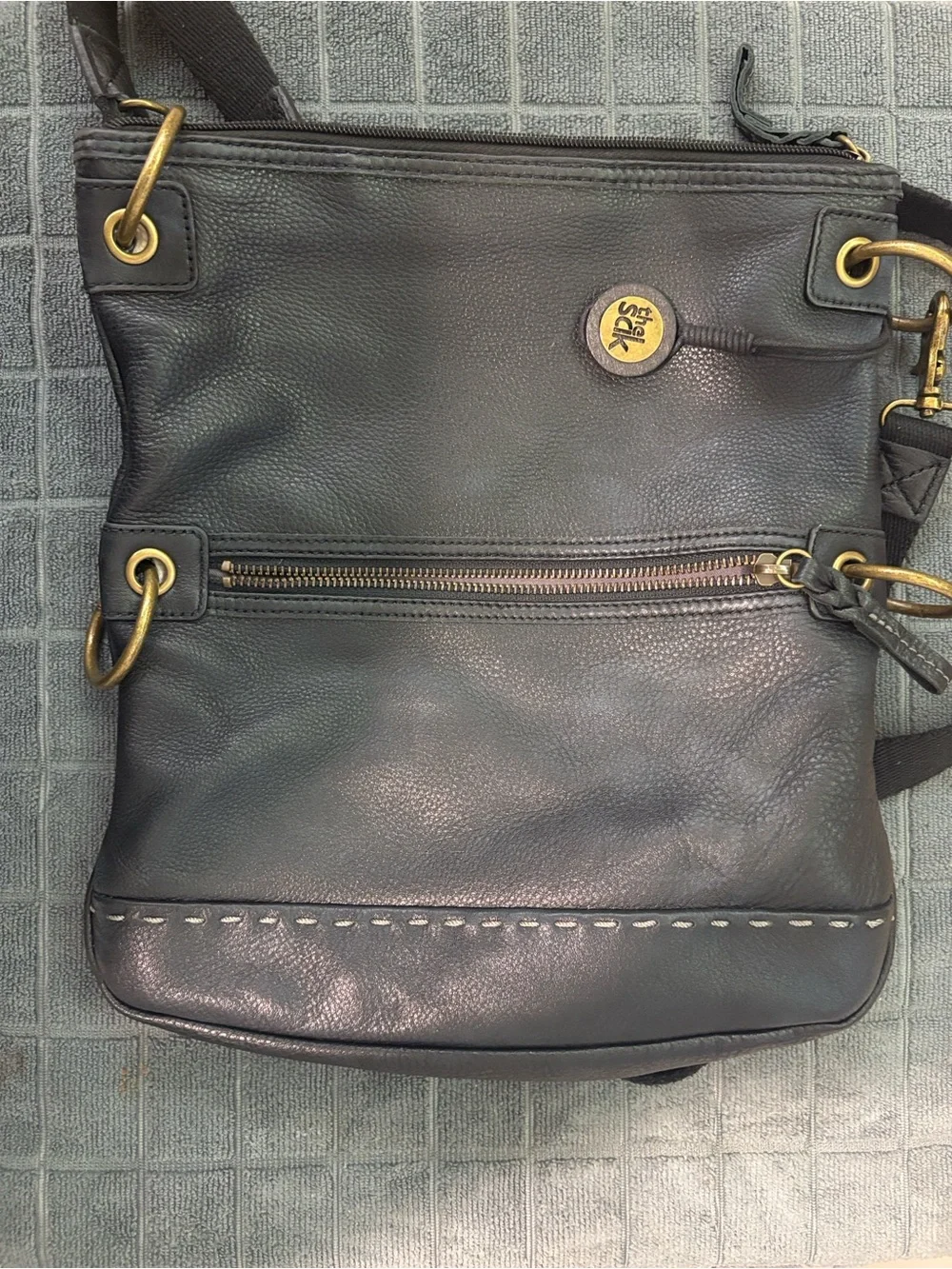 The Sak pebbled leather